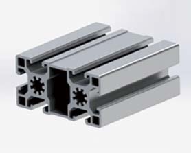 4590工業(yè)鋁型材三維模型